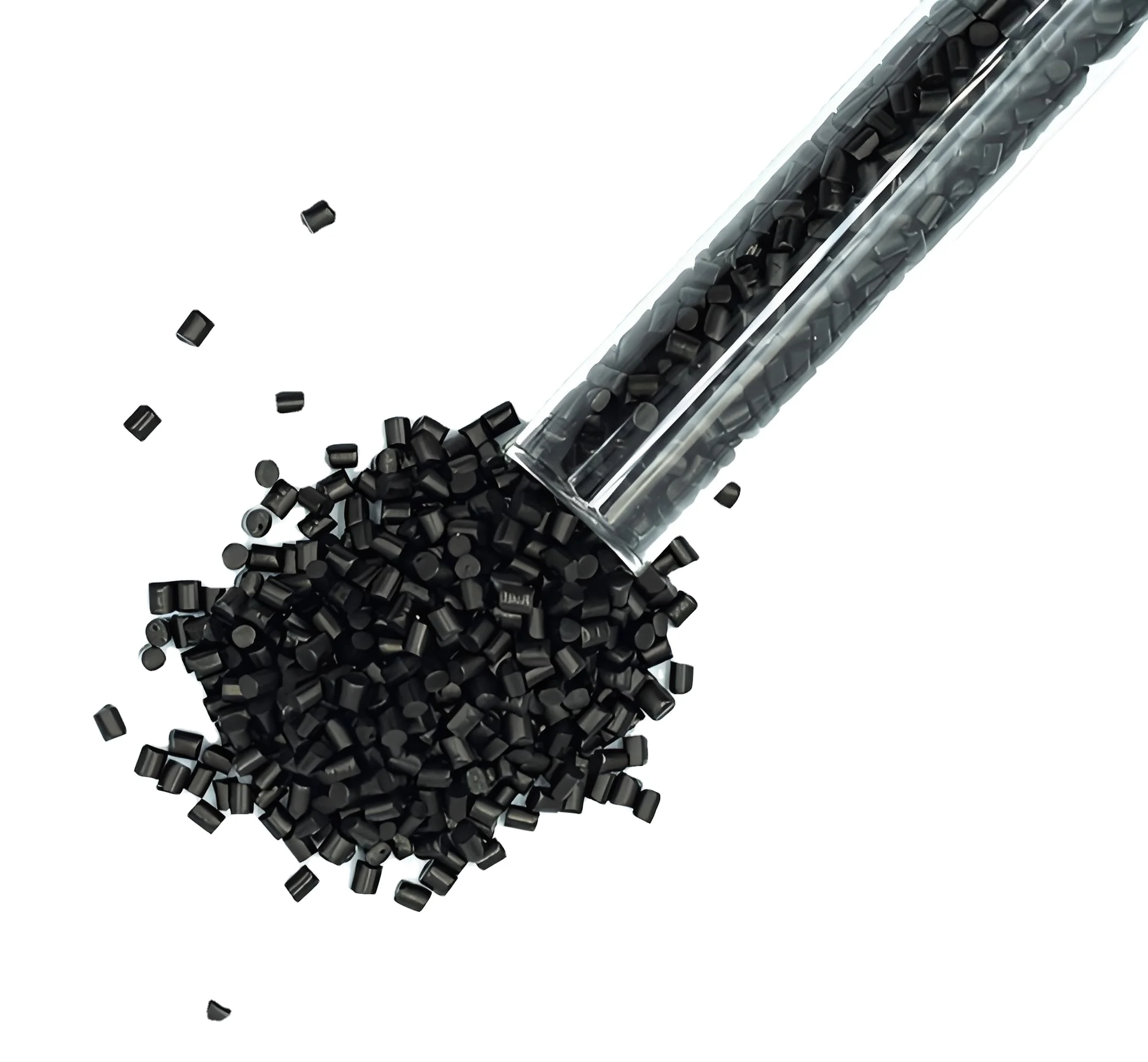 Belief Manufacturing 40% Carbon Black 2%Add Ratio environmentally Black masterbatch for daily chemical packaging bottles