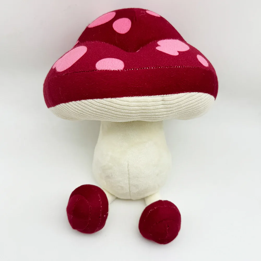 2 Styles 25CM Delicious in Dungeon Plush Walking Mushroom Cartoon Figure Doll Anime Plush Toy Wholesale