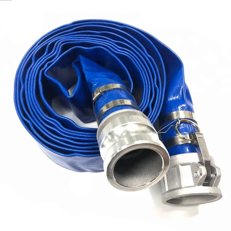 Agriculture Hose Reel Pvc Water Belt  Irrigation Pipe High Pressure Synthetic Fabric Lay Flat Water pvc hose