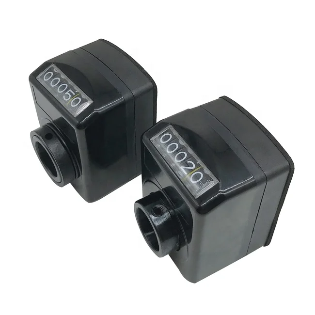 Black Digital Position Indicator Mechanical 20mm Bore Counter 0912-2.0mm