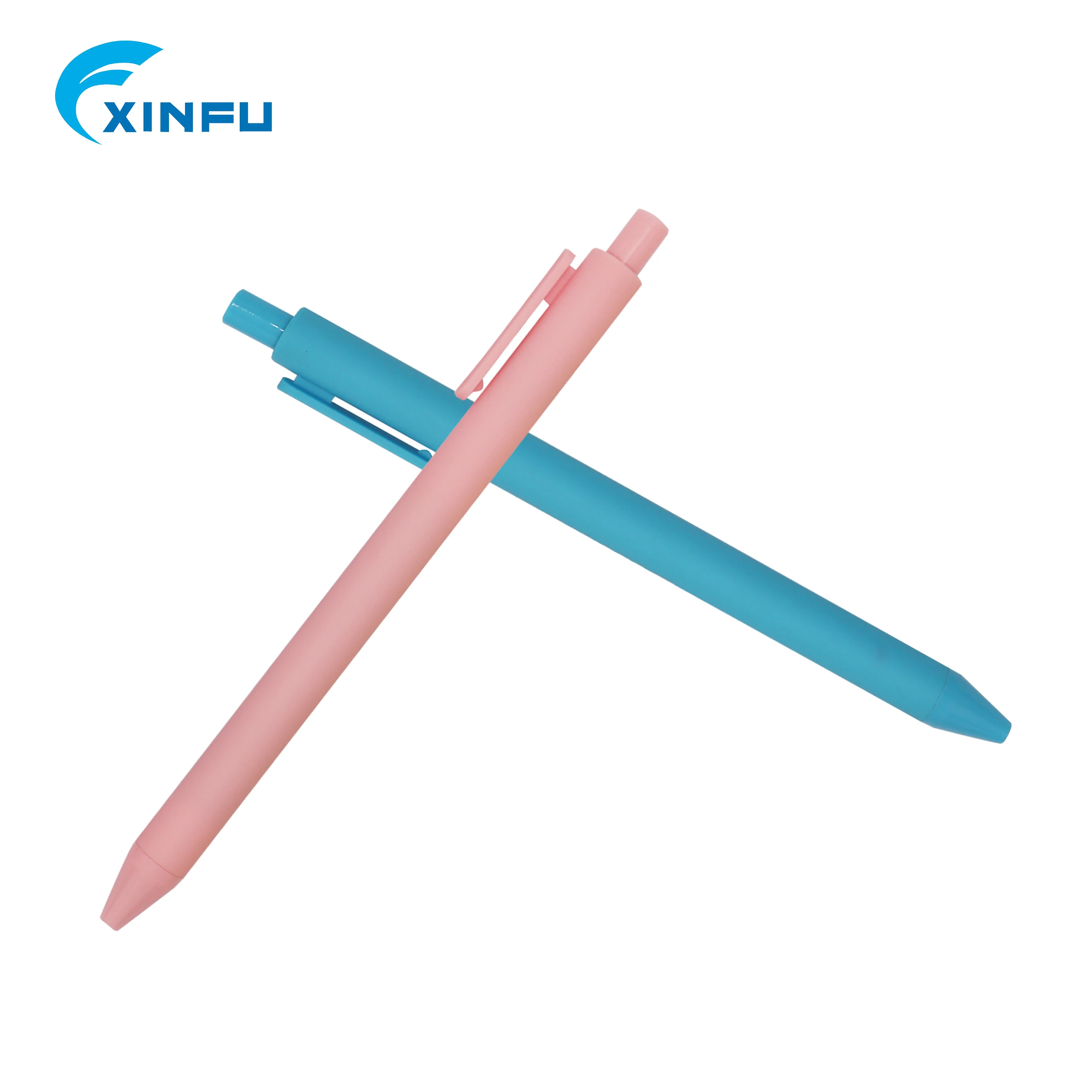 
Stationary plastic gel ink soft rubber pen best Selling Promotion wholesale ballpoint pen With Custom Logo 