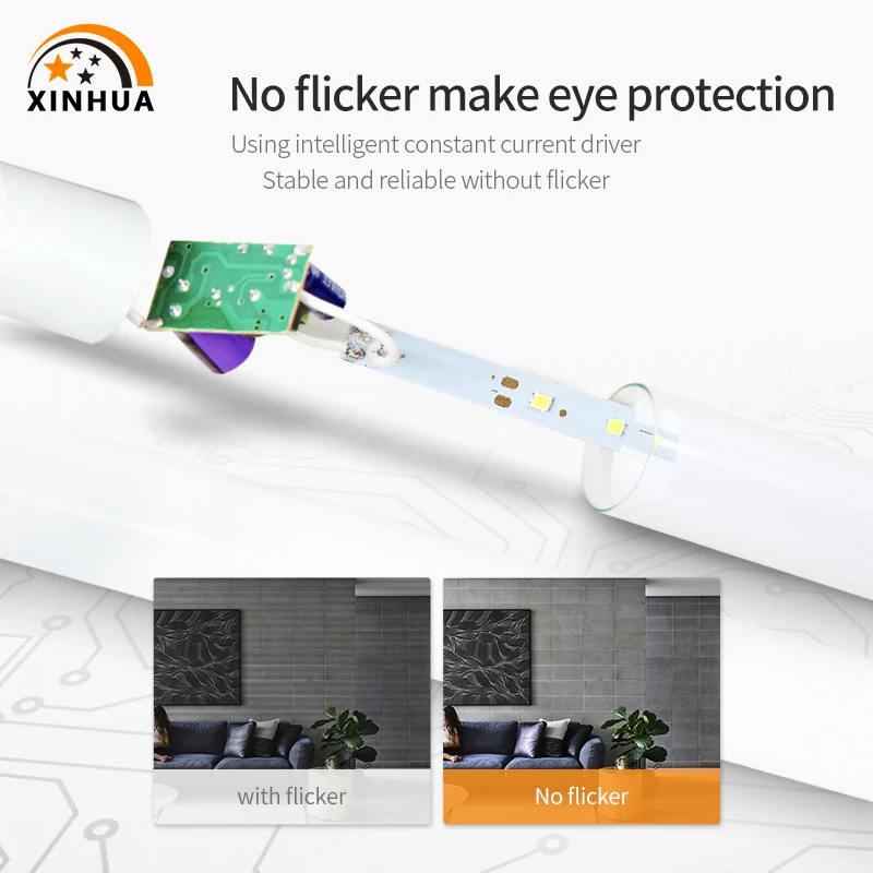 100cm rgb led fluorescent tube 18-19w