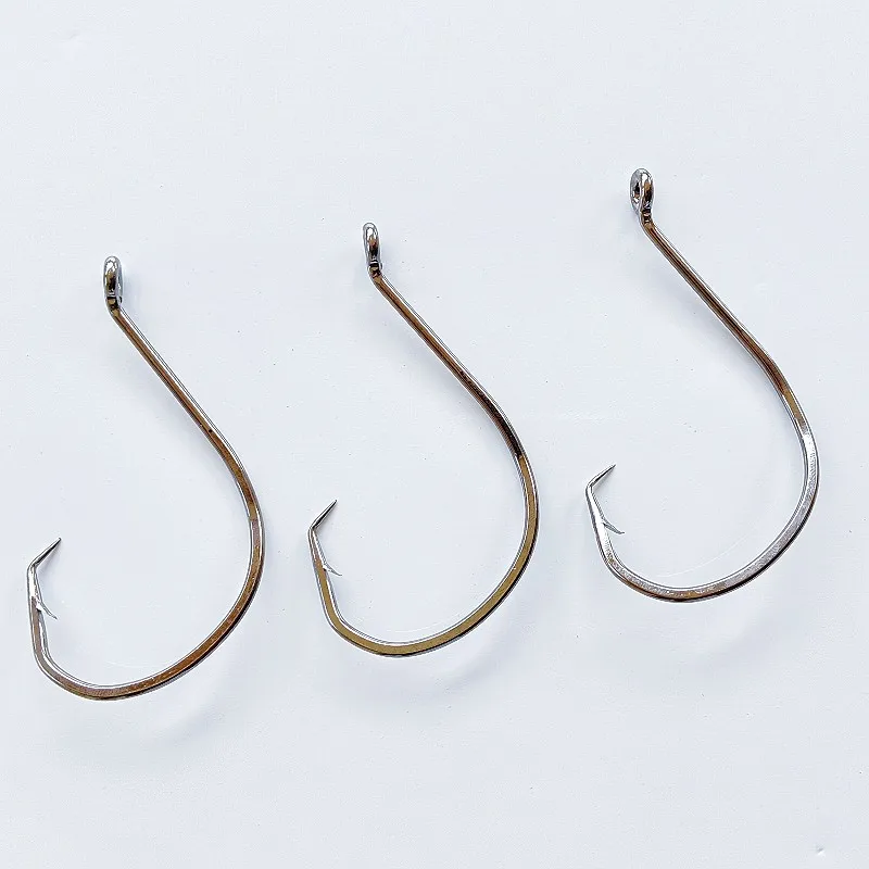 High Strength Stainless Steel Tuna Fishing Hook Heavy Duty Swordfish Shark Jigging Hook