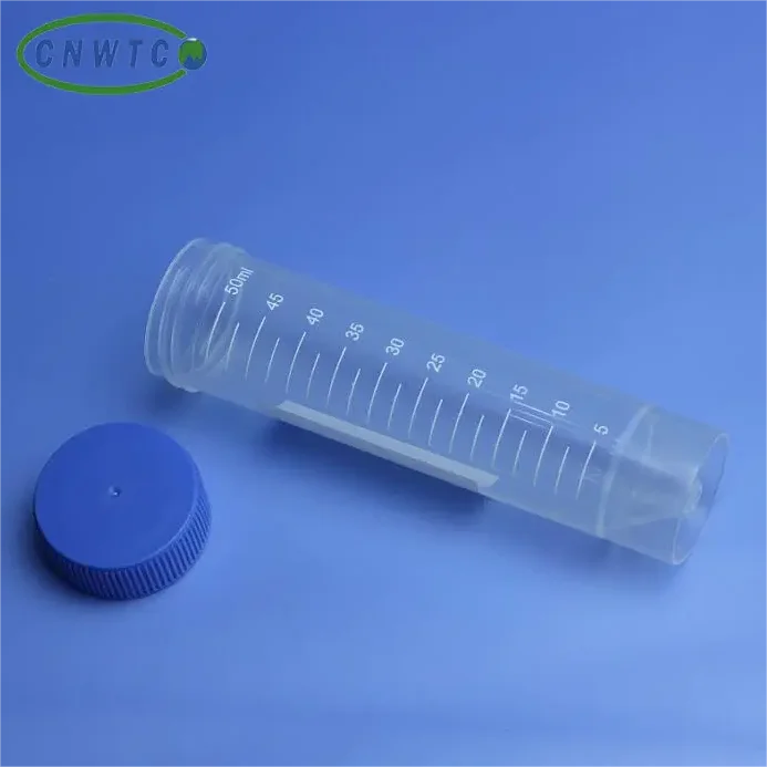 Lab Use Plasticware Conical Flat Bottom 50 ml Centrifuge tube