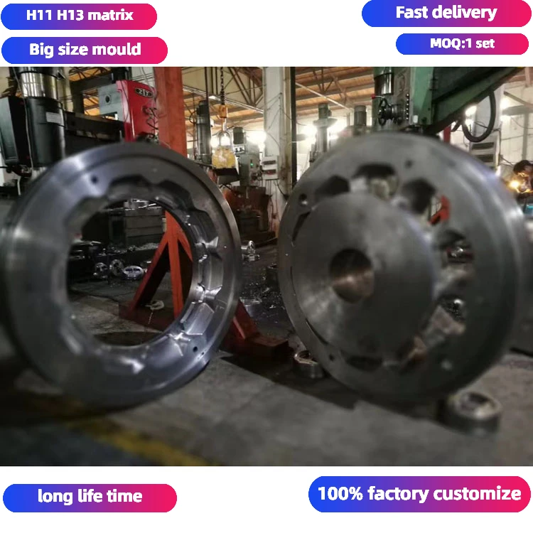 good quality H13 steel complex multi-void multiple cavity hollow extrusion profile die mould aluminum extruded matrix