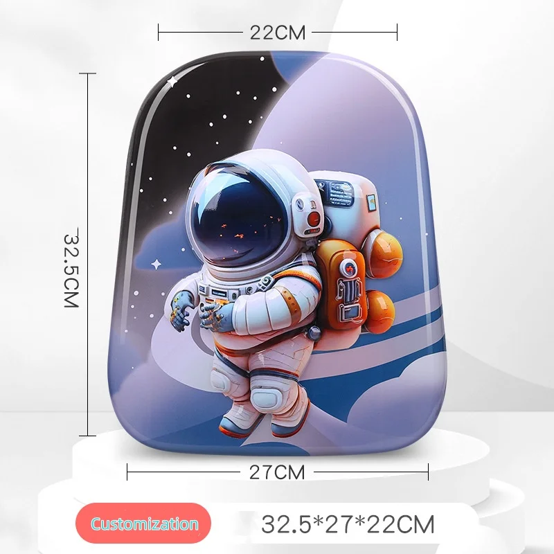 Dong-Ao 3D hard shell OEM sourcing factory 12inch cartoon backpack school bag printing design for new 2024 mochila