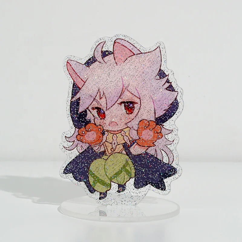 Juno Creative personalized make your own design double sided  printing clear custom anime acrylic standee