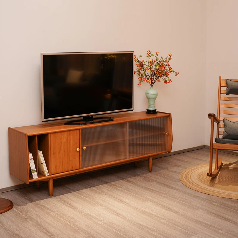 Office Living room Hotel Home furniture modern natural bamboo table and tv stand set HOT SALE OEM&ODM CUSTOMIZED