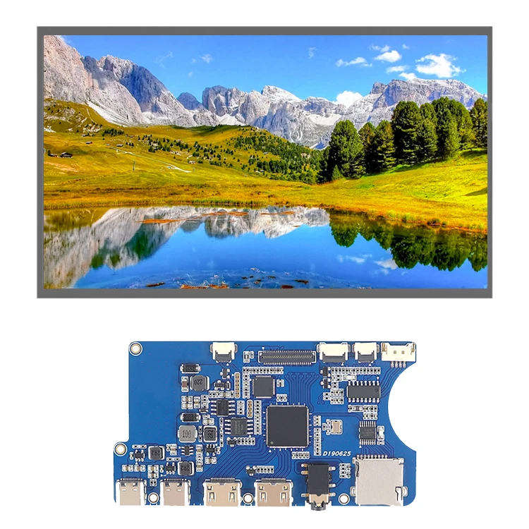 10 1 дюймовый ЖК-модуль 1024*600 с высоким разрешением 40 контактов LVDS к HDMI плата драйвера для вентилятора N101LGE-L11