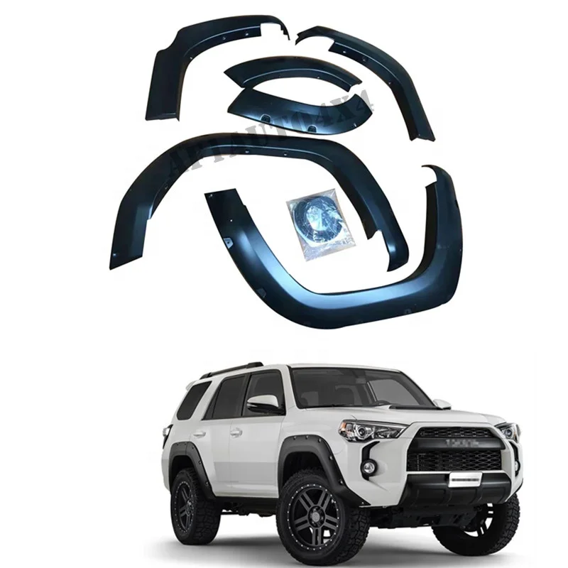 4x4 Accessories Wheel Arch Flares Fender Guard For 4runner 2014-2019