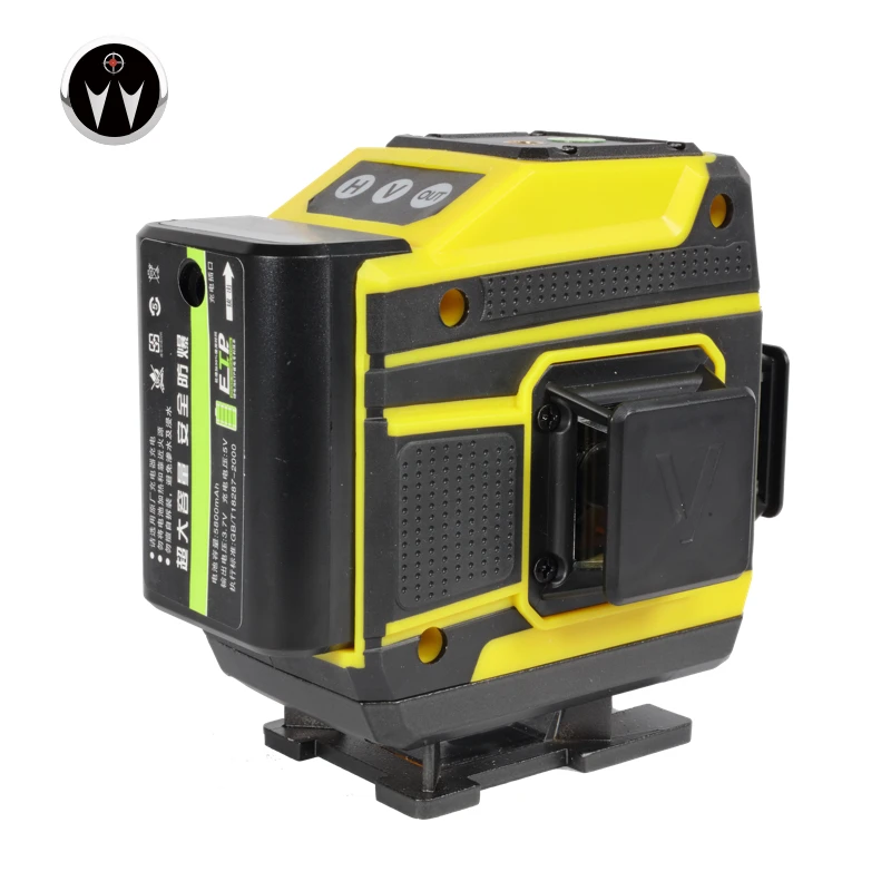 
360 Rotary 12 lines green with factory prices self leveling floor 3D laser level 