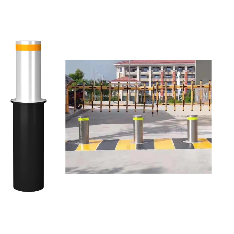 Automatic Retractable Bollard for VIP Entrances, Secure Barrier for Premium Areas