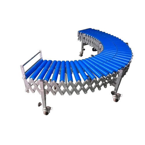 Flexible  Telescopic Adjustable Gravity Roller Conveyor