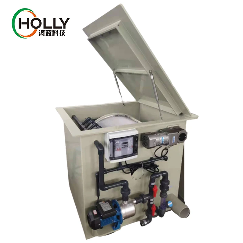 High Quality Stainless Steel Drum Filter for Koi Pond