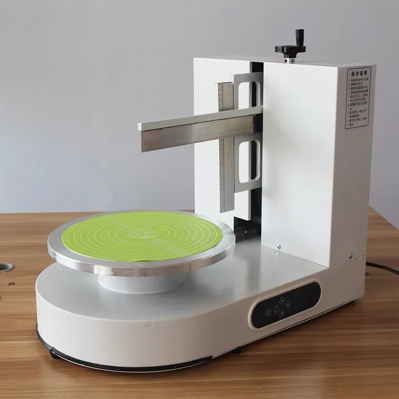 Hot Sale Cake Smoothing Coating Machine Cake Bread Ice Cream Smearing Spreading Machine