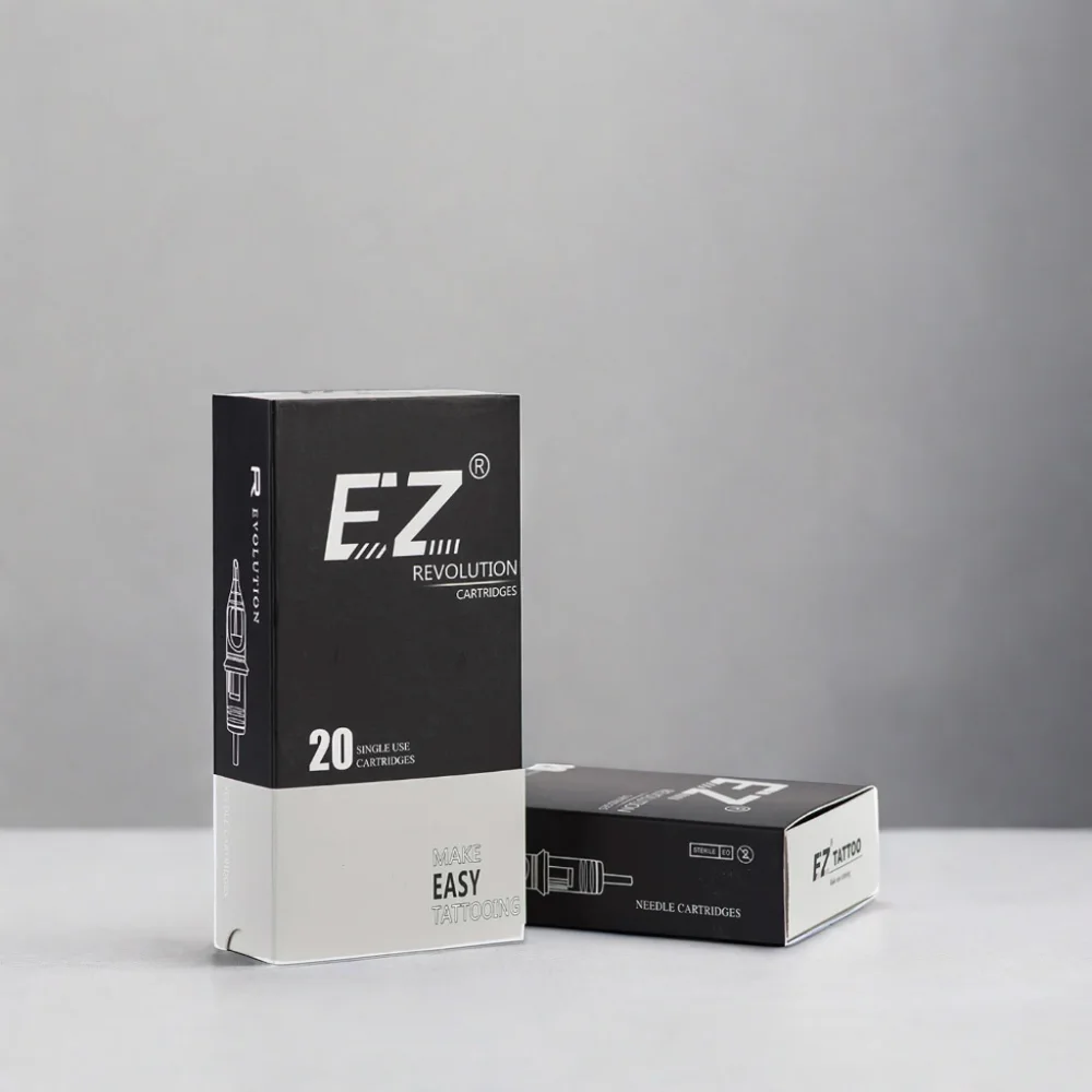 Оптовая продажа EZ Tattoo Revolution 20 шт. 1201RL 1203RL 1204RL 1003RL мембранная Система картридж для татуировок производство