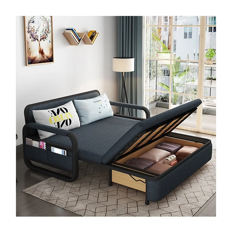China manufacturer high quality modern living room folding modern bed cum sofa