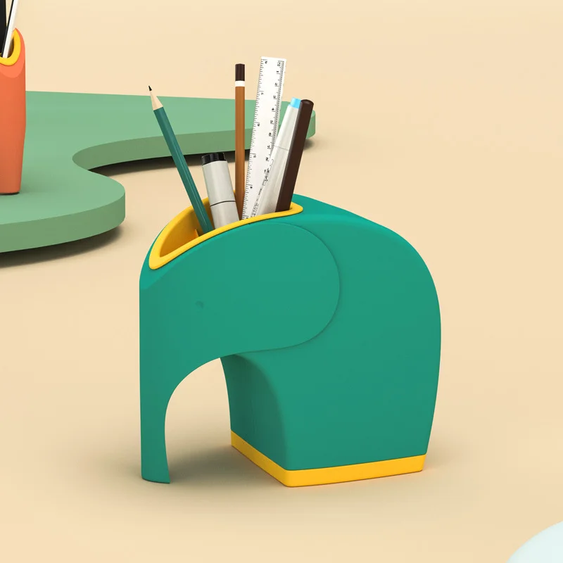 
Creative Elephant Multifunctional Tissue Storage Box Home Office Desktop Storage Desk Organizer Tissue Box 