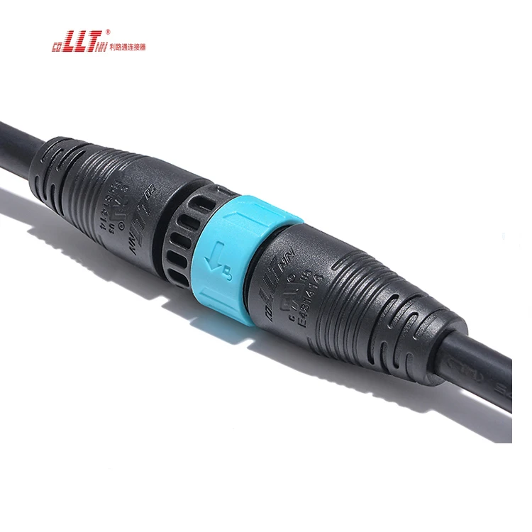 M19 led strip automotive electrical 3pin waterproof cable connector