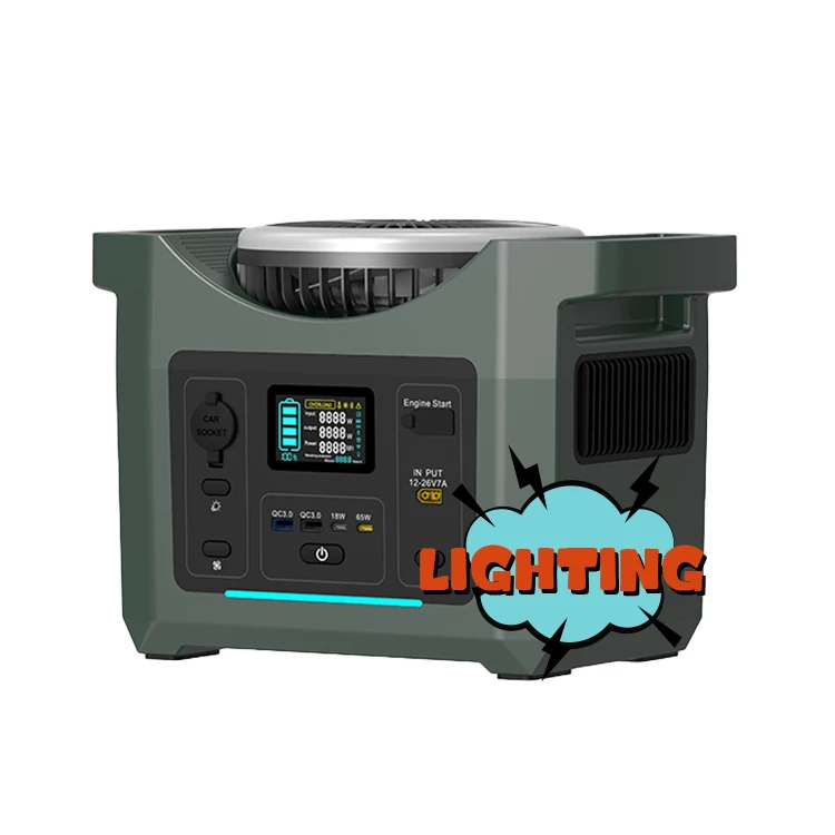 Esun 1200w Pure Sine Wave Power Station Dc 12v To Ac 2 Mini Electric Portable Power Generators For Camping