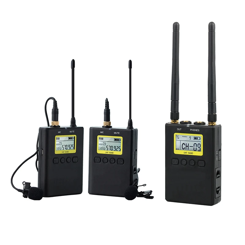 Outdoor High Sensitive Real-time Wireless Microphone