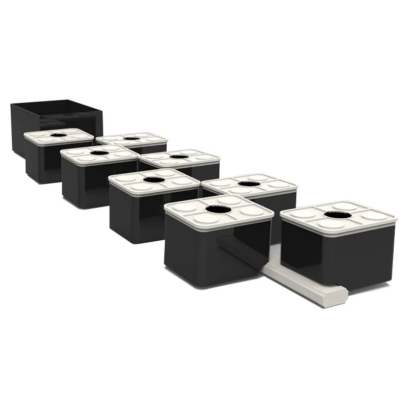 Grow High Quality Greenhouse Commercial Modern Complete Aquaponics Aeroponics Dutch Bucket System