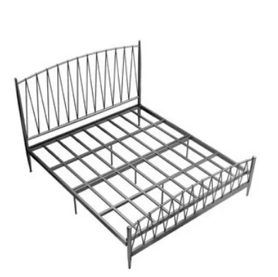 
Modern Design Simple Single/Double People Detachable Metal Frame Steel Bed 