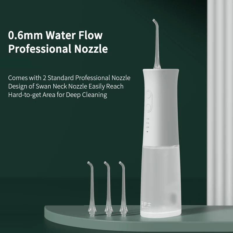 OEM remove tartar stains new 5 mode IPX7 water flosser pulse function dental bath cordless oral Whitening Water Flosser