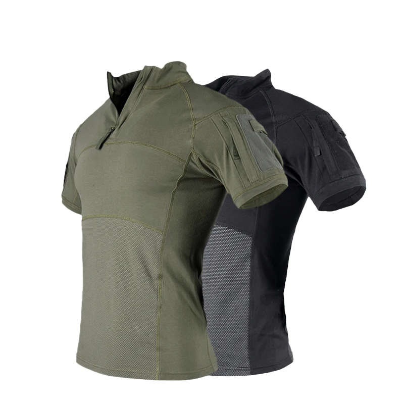 
New design Outdoor tactical camouflage uniform 100% T-shirt ,sleeve uniform camouflage army military frog suit 