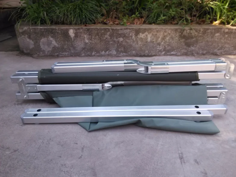 Steel Pipe cot Camping tent cot Foldable Cot for Disaster Relief, Camping, hiking