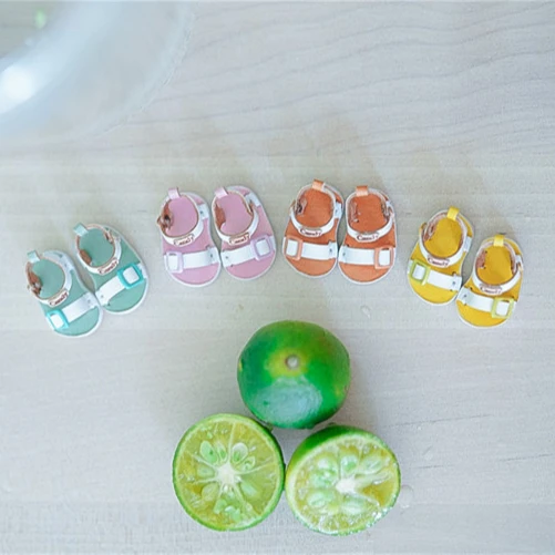 
Wholesale customized cowhide bjd shoes cute girl doll blythe doll shoes sandals 
