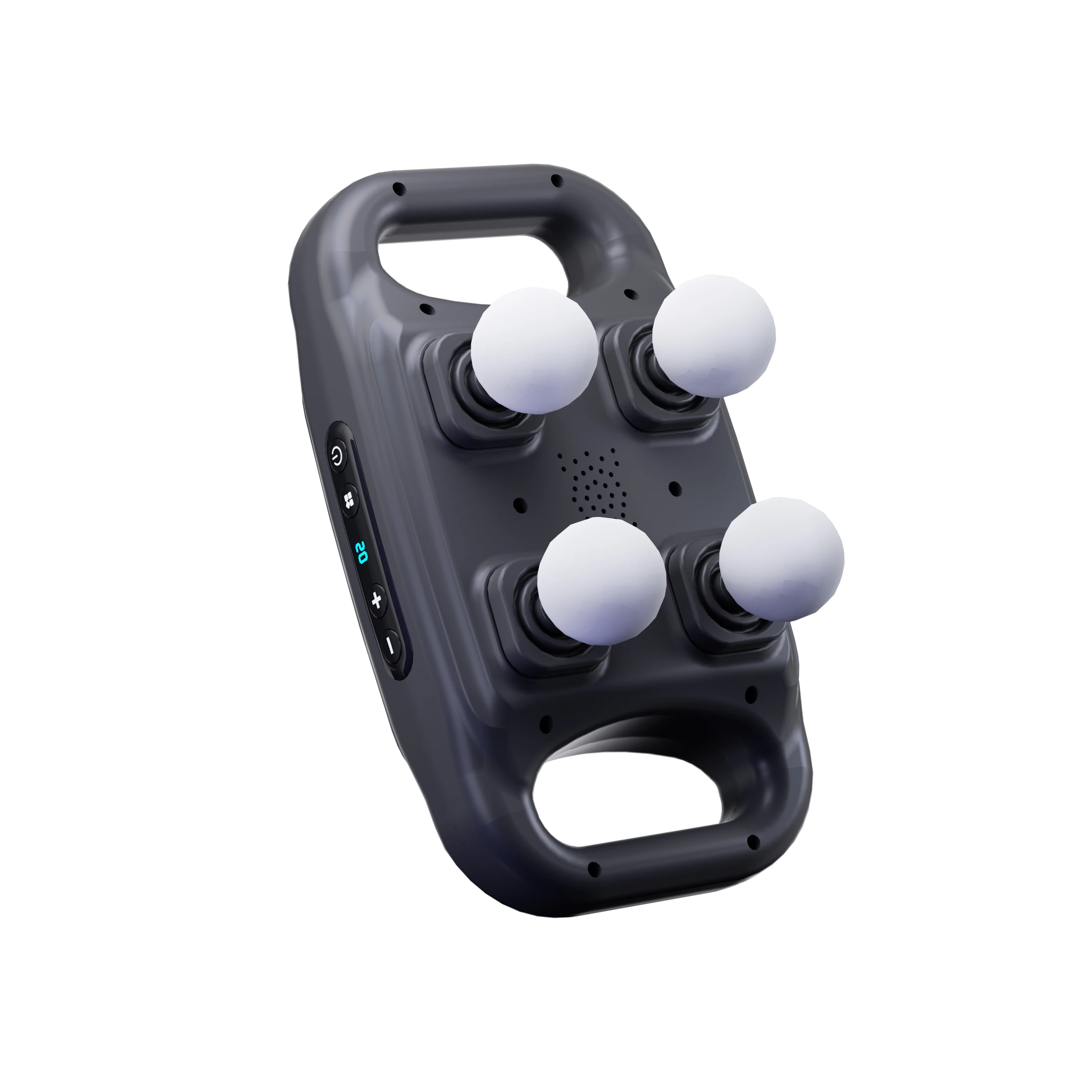 Professional Physiotherapy Deep Tissue Fascia Gun 4-head Powerful Muscle Vibration Mini Massage Gun for Whole Body