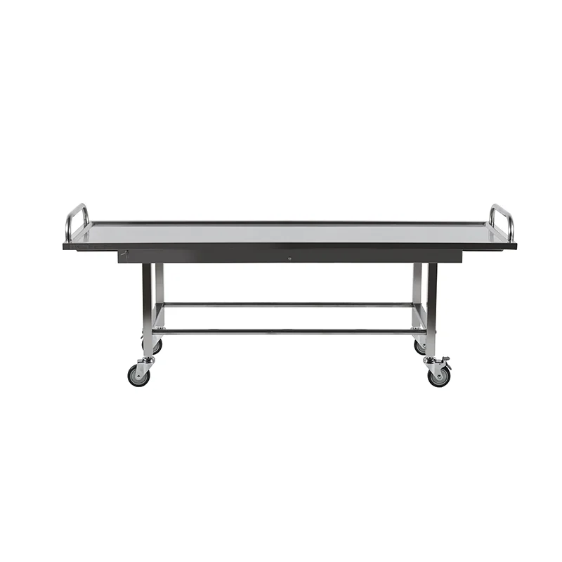 Roundfin High Quality RD-1552 Simple Mortuary Trolley Coffin Funeral Equipment