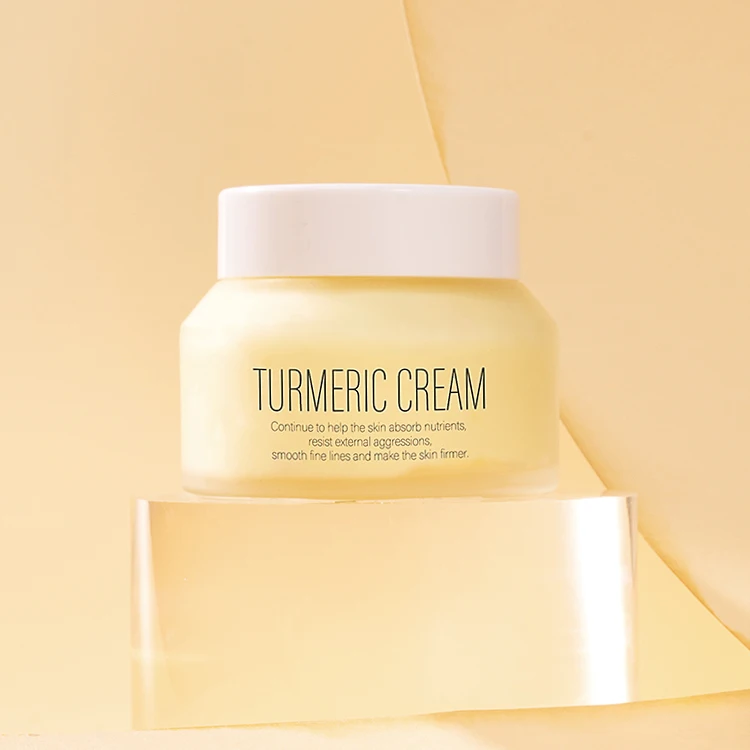 Free Sample OEM/ODM Advanced Packaging High Review The Best Anti Aging Turmeric Cream For Spots