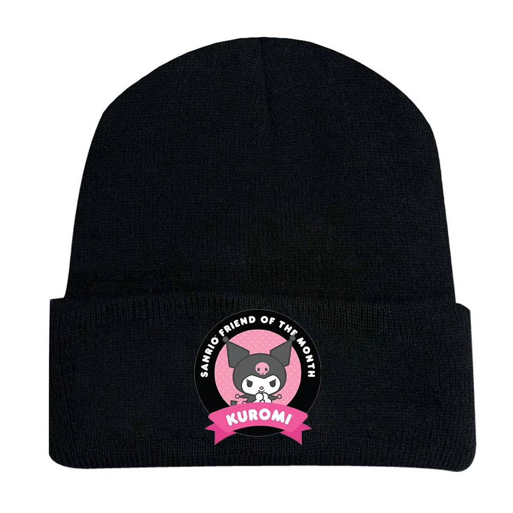 13 Designs Wholesale Price Anime Large Baby Beanie Hats My Melody Cartoon Hello Cat Embroidery Hats with Custom Logo