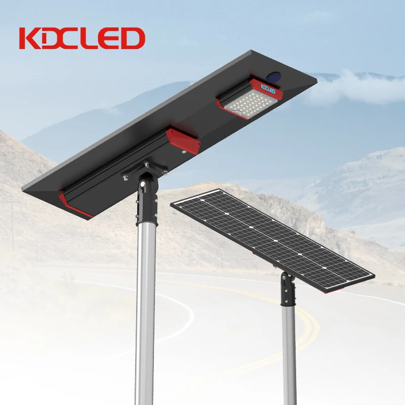 KDC smd 5050 чипы с датчиком движения все в одном солнечном светодиодном уличном свете уличный свет уличная Водонепроницаемая солнечная панель светодиодный уличный свет