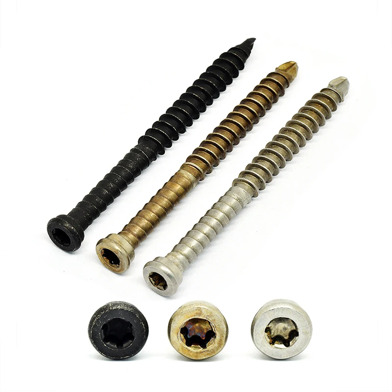 OEM Factory Supplier m4x4 Hardware Items Stainless Steel Bolts And Screws Self Tapping Decking Double Carpentry Torx Screw