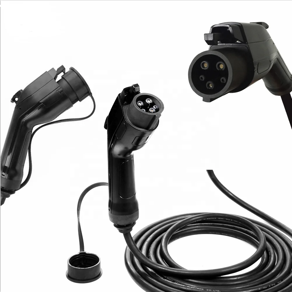 Senku 16A Sae j1772 тип 1 ev разъем с зарядным кабелем EV