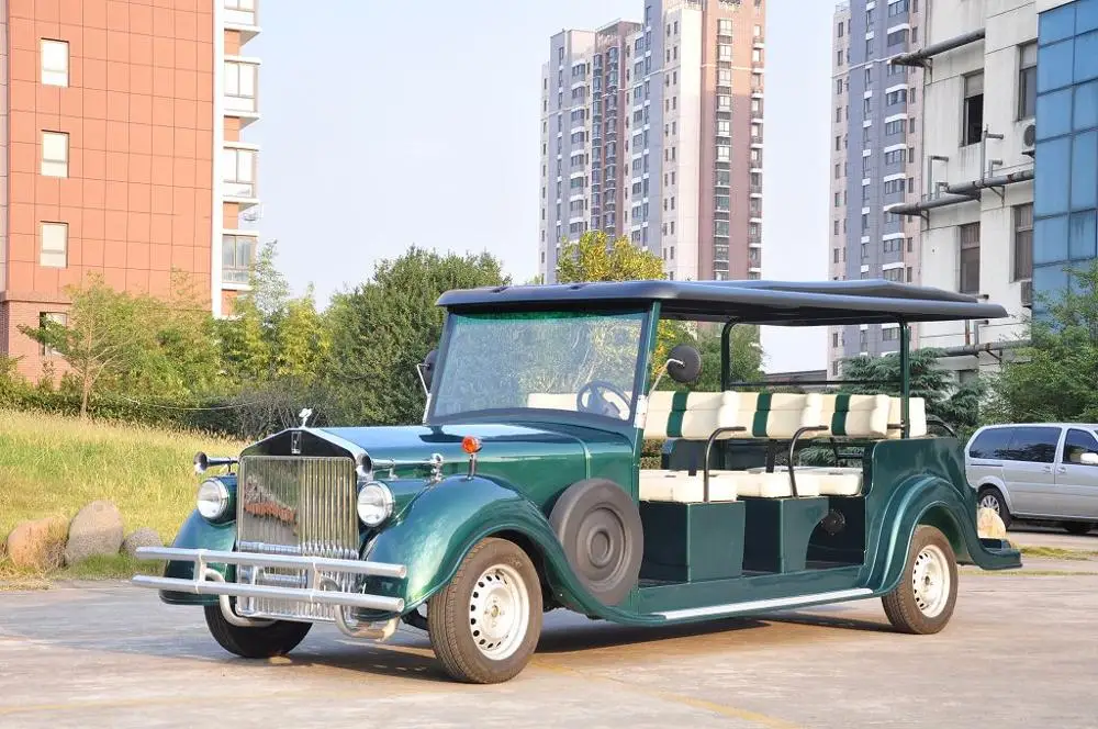 Electric sightseeing car tourism bus for sale