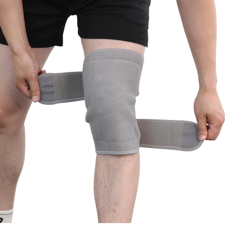 Healthy neoprene adjustable heating orthopedic knee pad, pants with adjustable knee pads