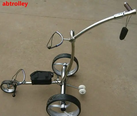 
Quite 400W powerful Motors Remote Golf Trolley elektro golf trolley 