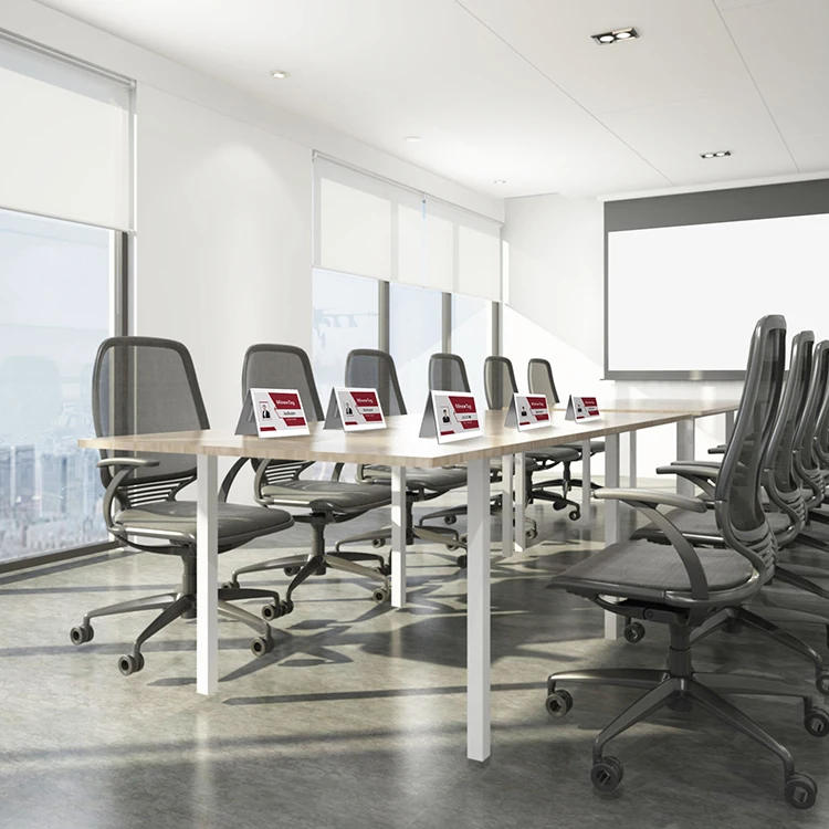 Wireless Intelligent Table Tag 7.5 Inch Digital Large E-Ink Nameplate Display Electronic Office Conference Table Nameplate