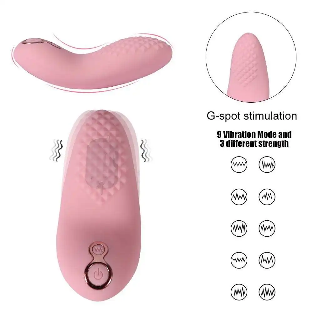 9 Vibrator Mode And 3 Different Strength USB Charging Lactation Massager