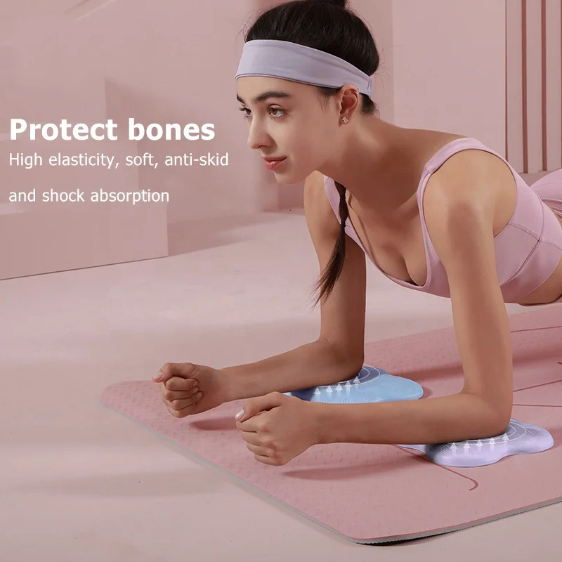 W1N Wholesale  Fitness Yoga Knee Pad Cushion Brace Yoga Knee Pads Fitness Balance Kneeling Pads Elbow Protector