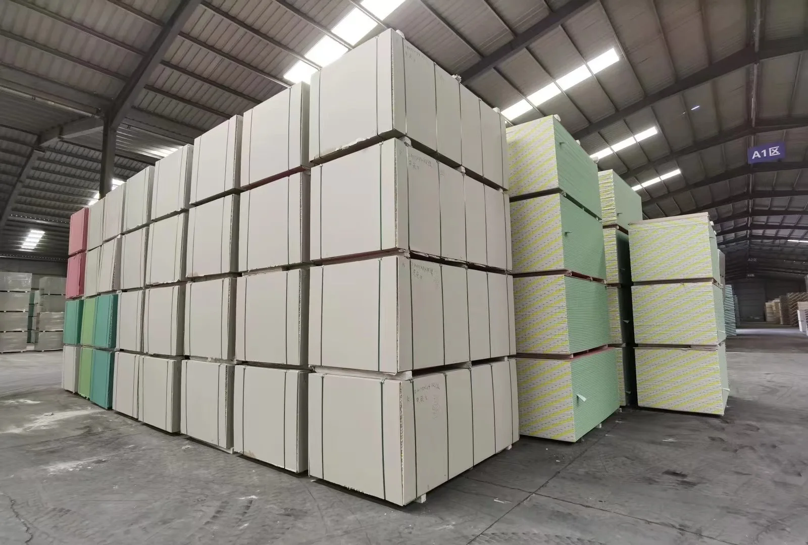 Paper Faced Gypsum Board 12mm plaster board dry wall gypsum board for celling and construction