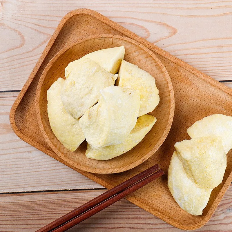 1kg GT natural fruits snack FD Durian Premium bulk Durian meat freeze-dried fruit Freeze Dried Durian Slice