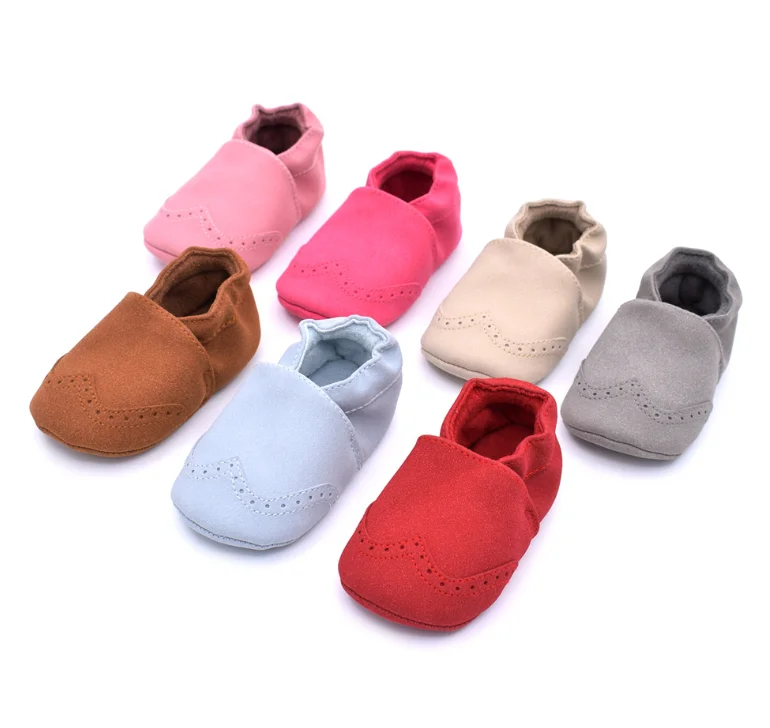  Новые абразивные кожаные Babyshoes От 0 до 1 года мягкой подошвой для самых маленьких детская обувь в наличии 7