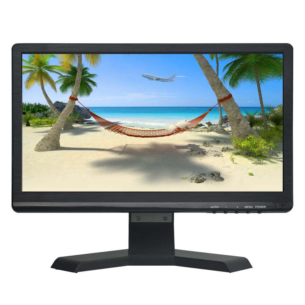 Widescreen reverse 16:9 15.6 Inch LED Monitor Home Desktop PC Monitor with HDMIed Input