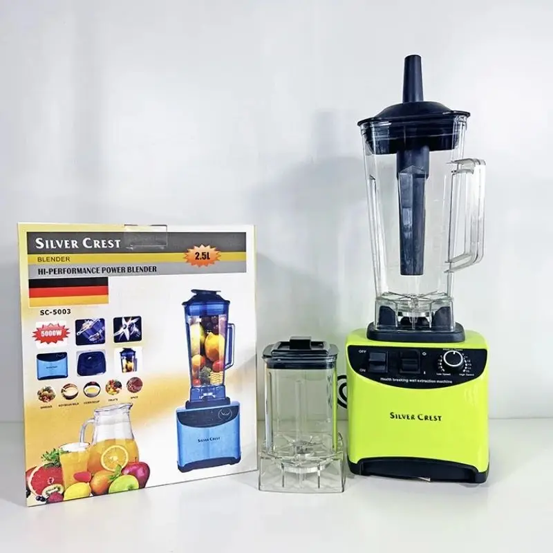 Блендер с лезвием по низкой цене квадратная медь розничная продажа замороженная фитнес самый дешевый fufu 12 л стеклянная банка для сока в таиландских лучших блендеров
