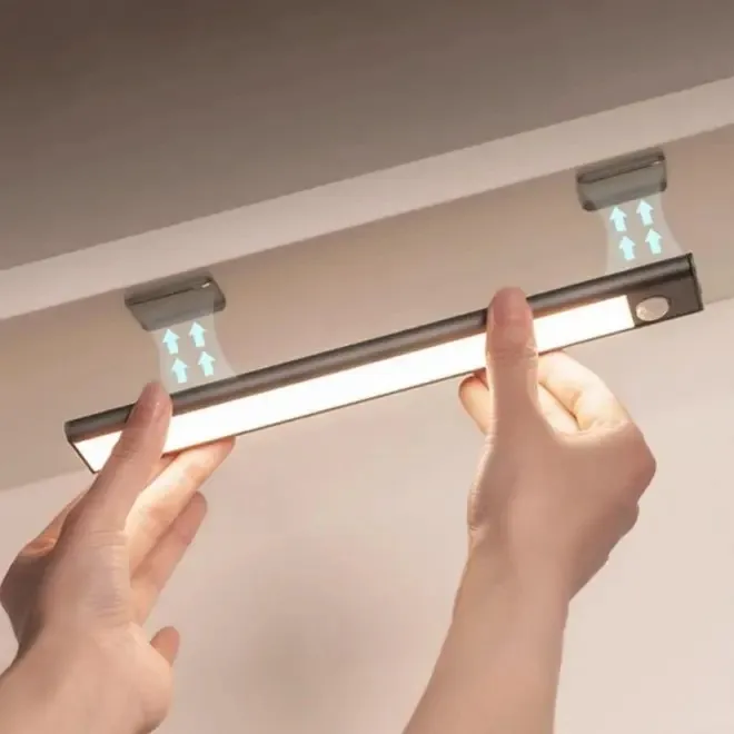 Lighted Bar Led Rechargeable Battery Under Cabinet Lights Sensor Led Lamp For Kitchen Cabinet Lights
